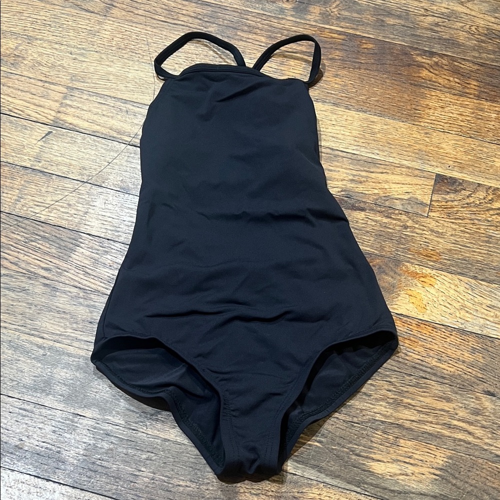 Black One Piece Leotard